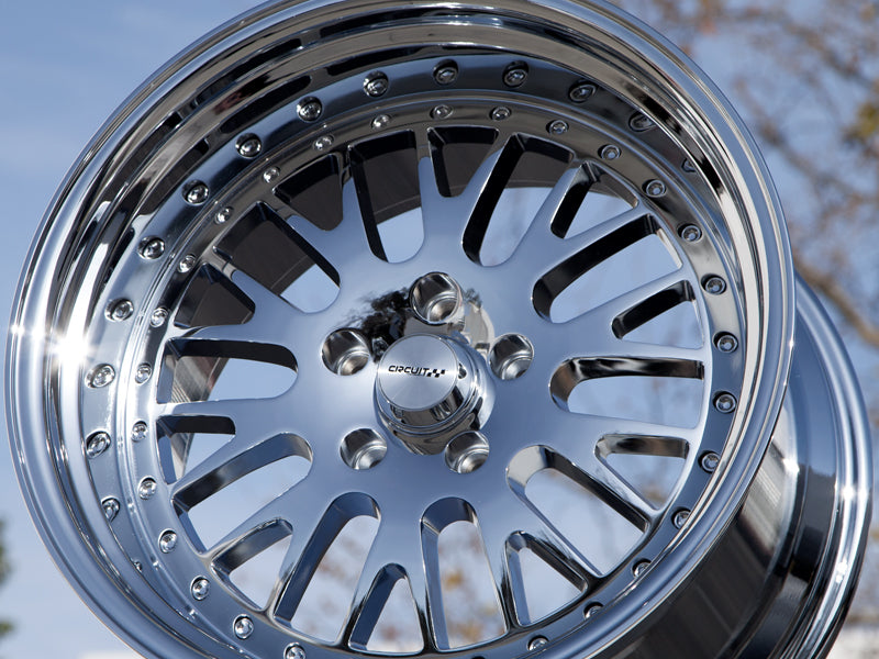 Circuit CP21 Wheels now available in Triple Chrome Plated Finish