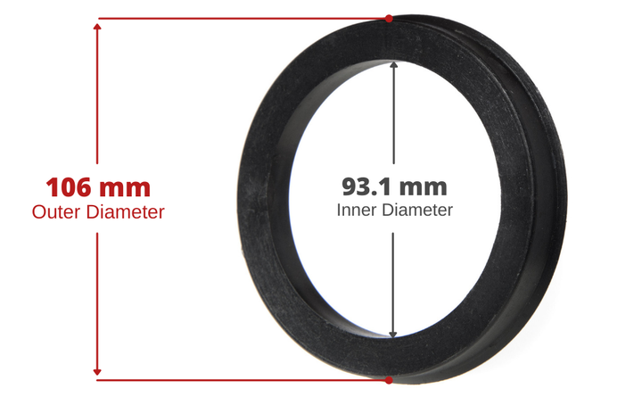 Hub Centric Rings - Nylon (Set of 4)