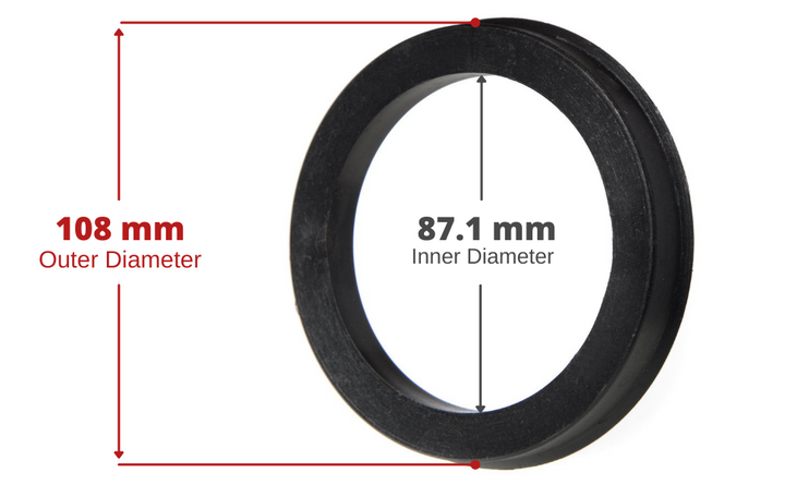 Hub Centric Rings - Nylon (Set of 4)