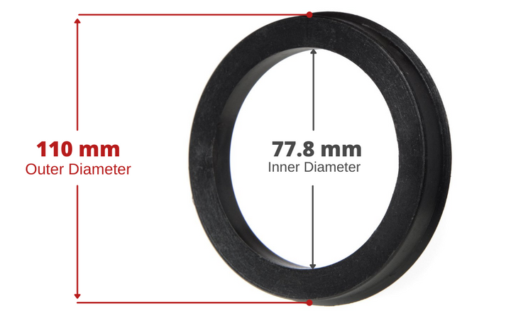 Hub Centric Rings - Nylon (Set of 4)