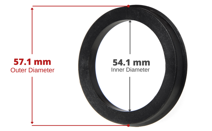 Hub Centric Rings - Nylon (Set of 4)
