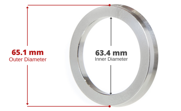 Hub Centric Rings - Aluminum (Set of 4)