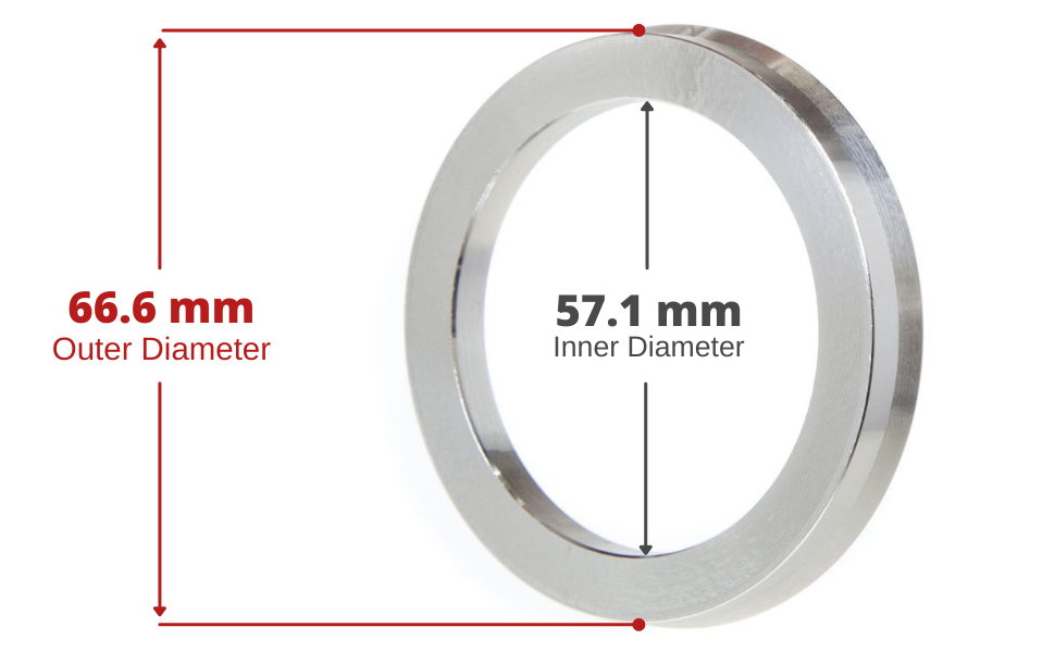 Hub Centric Rings - Aluminum (Set of 4)