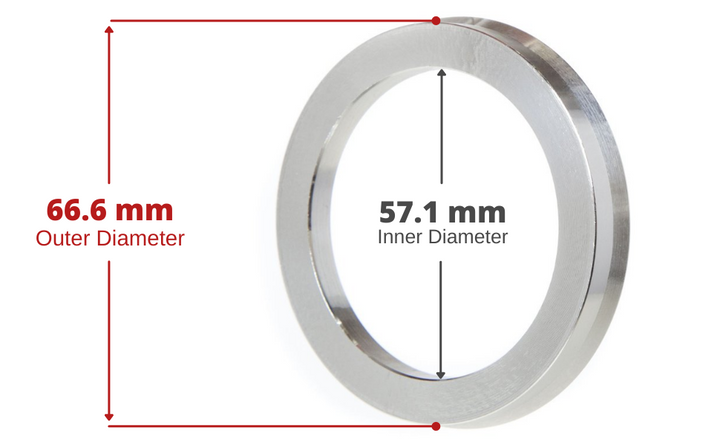 Hub Centric Rings - Aluminum (Set of 4)