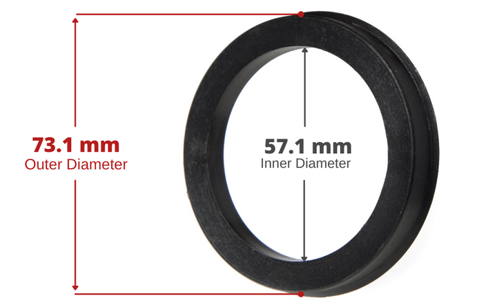 Hub Centric Rings - Nylon (Set of 4)