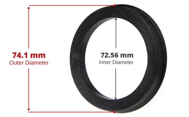 Hub Centric Rings - Nylon (Set of 4)