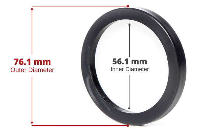 Hub Centric Spigot Rings - Nylon For TSW Wheels (Set of 4)