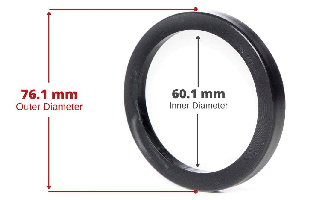 Hub Centric Spigot Rings - Nylon For TSW Wheels (Set of 4)