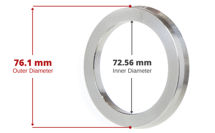 Hub Centric Rings - Aluminum (Set of 4)