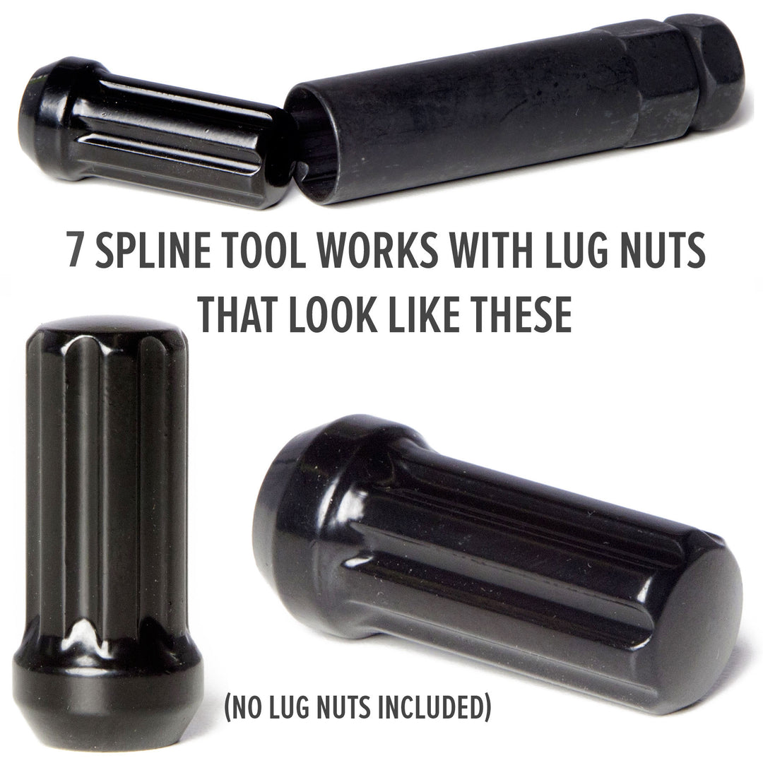 7pt Spline Drive LARGE Diameter Lug Tool