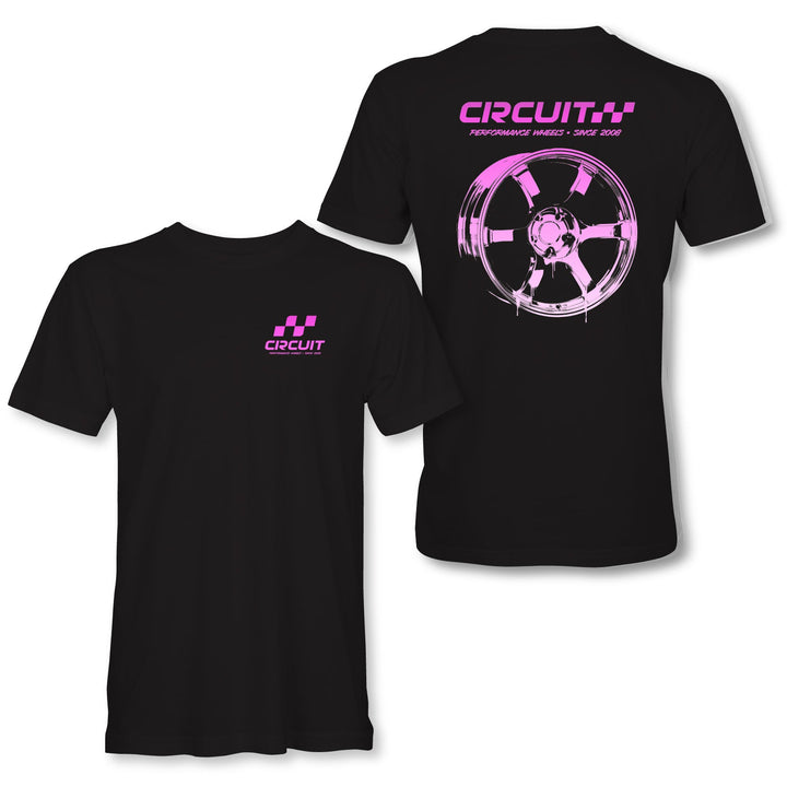 Circuit CSF1 Stencil Tee (Pink/Black)