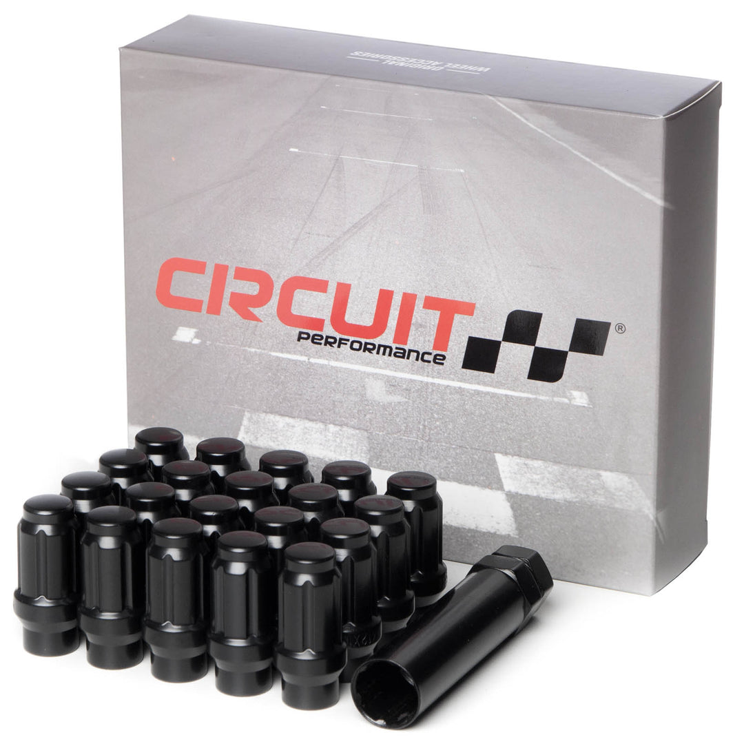 M12x1.5 Forged Steel ET Extended Thread Spline Drive Lug Nuts