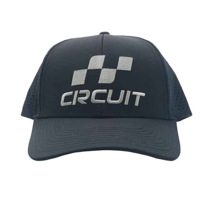 The Apex 6-Panel Hat (Black/Grey)