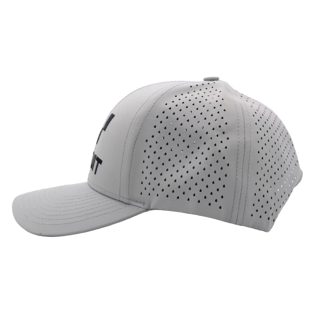 The Apex 6-Panel Hat (Grey/Black)