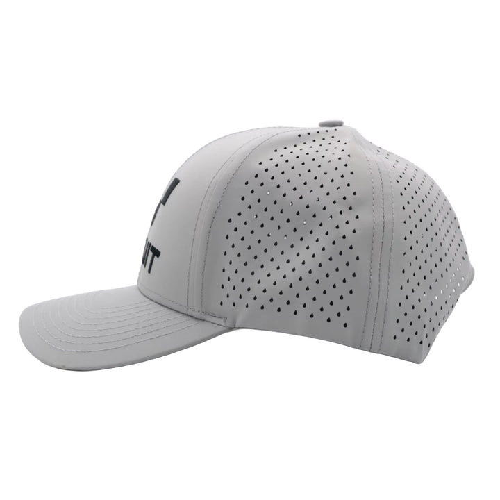 The Apex 6-Panel Hat (Grey/Black)