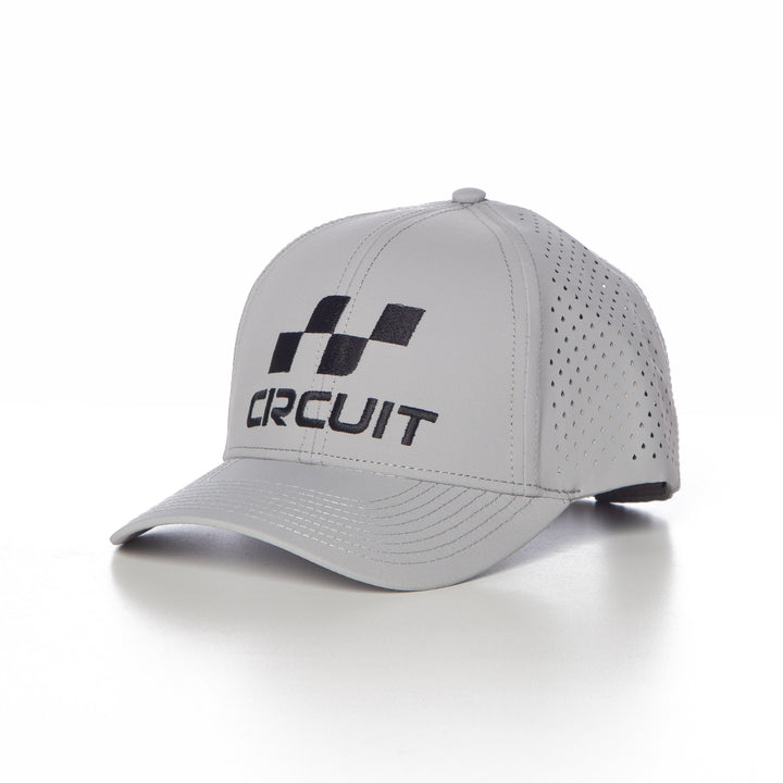 The Apex 6-Panel Hat (Grey/Black)