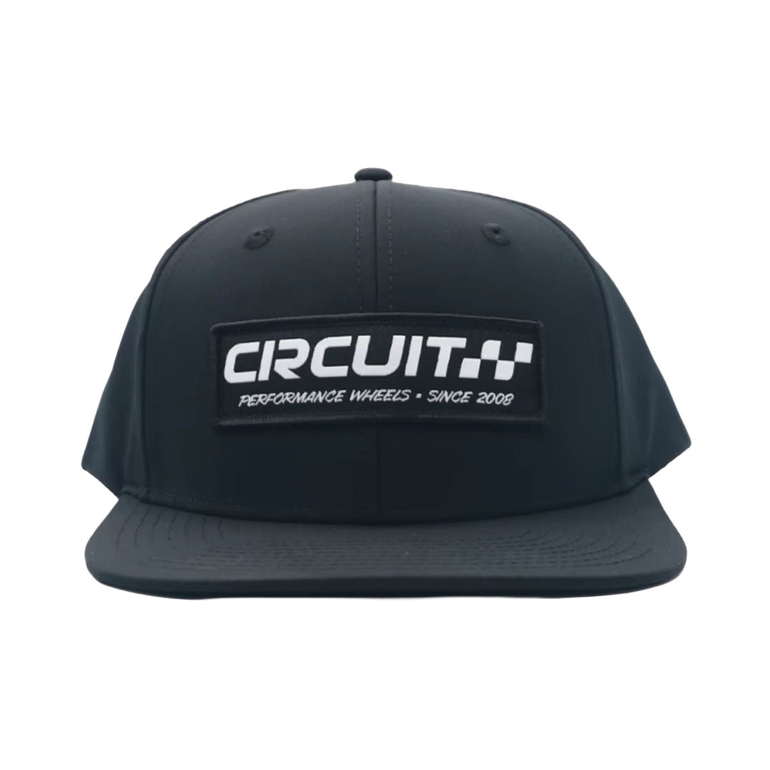 The Grid Snapback Hat (Patch/Black)
