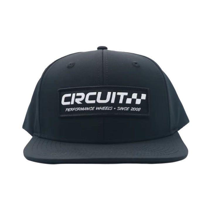 The Grid Snapback Hat (Patch/Black)