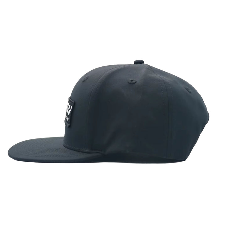 The Grid Snapback Hat (Patch/Black)
