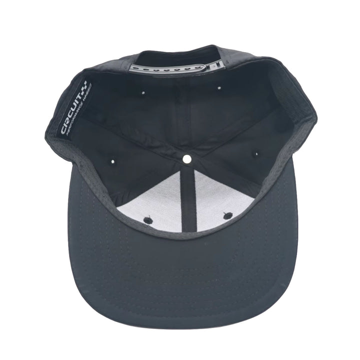 The Grid Snapback Hat (Patch/Black)