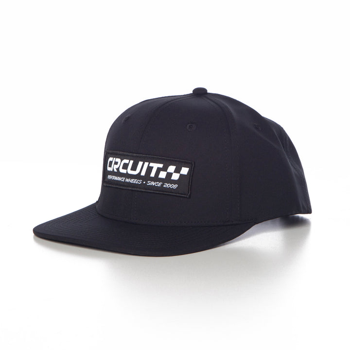 The Grid Snapback Hat (Patch/Black)