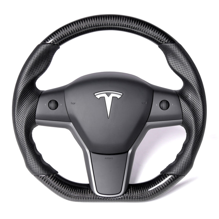 Circuit Performance Tesla Model 3 OEM Replacement Steering Wheel – Real Carbon Fiber