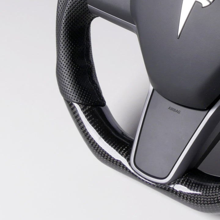 Circuit Performance Tesla Model 3 OEM Replacement Steering Wheel – Real Carbon Fiber