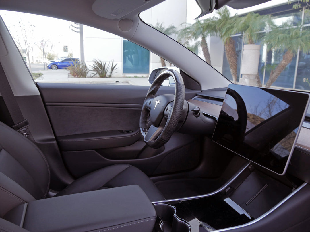 Circuit Performance Tesla Model 3 OEM Replacement Steering Wheel – Real Carbon Fiber