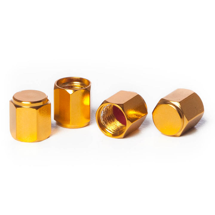 Aluminum Valve Stem Caps (Set of 4)
