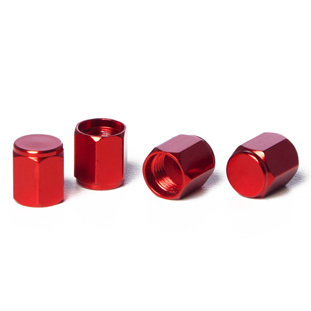 Aluminum Valve Stem Caps (Set of 4)