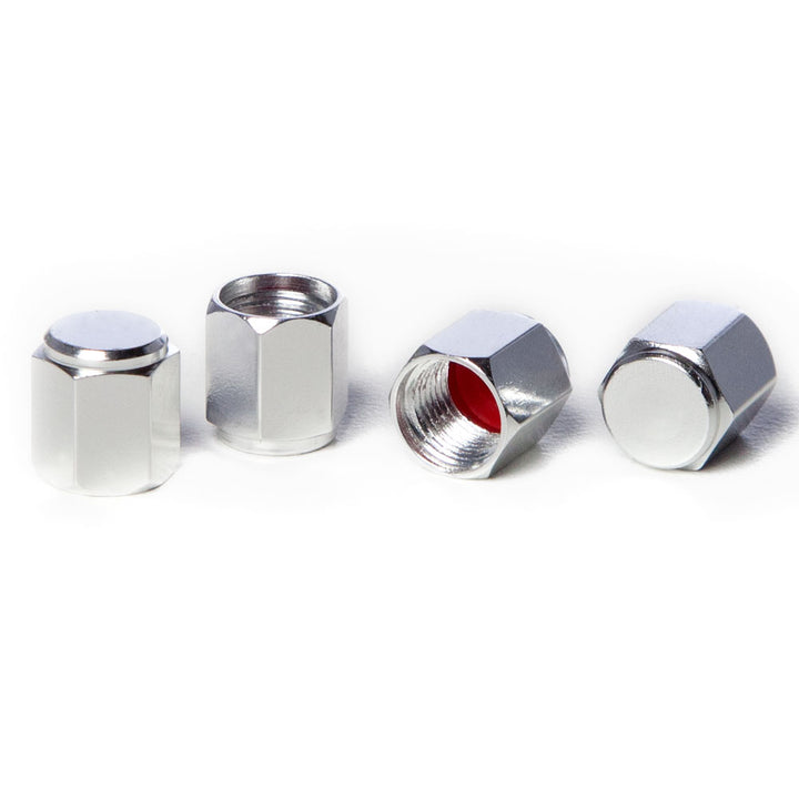 Aluminum Valve Stem Caps (Set of 4)