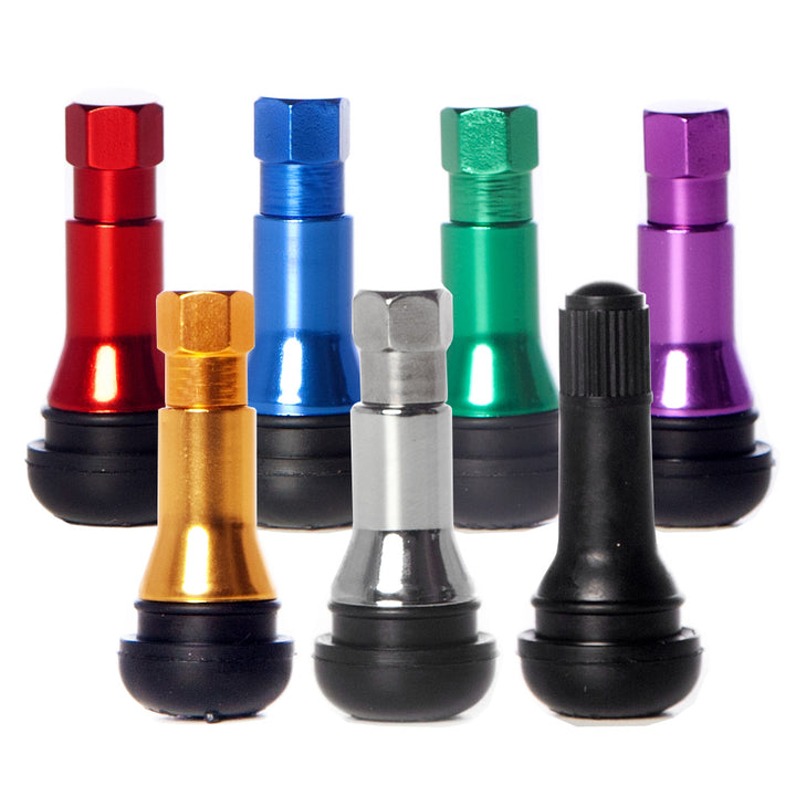 Shorty TR413 30mm Rubber Valve Stems (Set of 4)