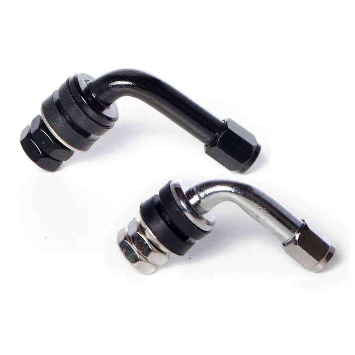 VS90 90-Degree Bend Angled Bolt-In Valve Stems (Set of 4)
