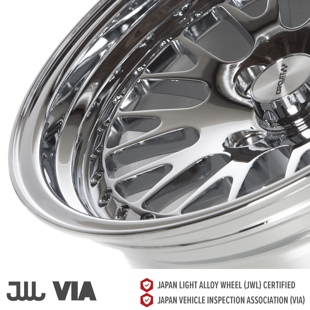 Circuit CP21 Triple Chrome Plated