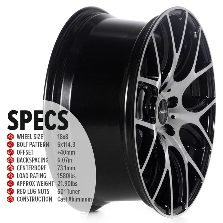 Circuit CP31 Gloss Black/Machined
