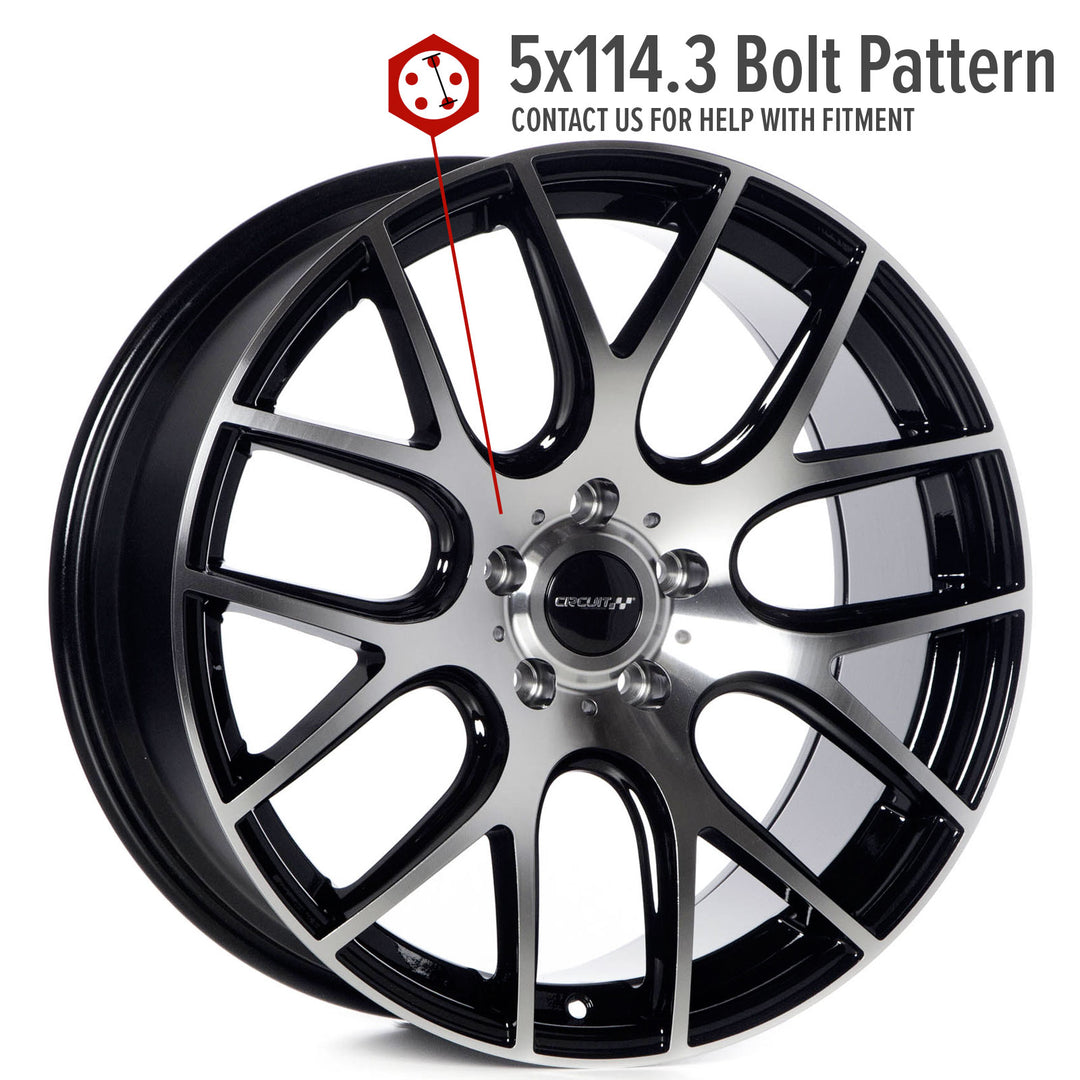 Circuit CP31 Gloss Black/Machined