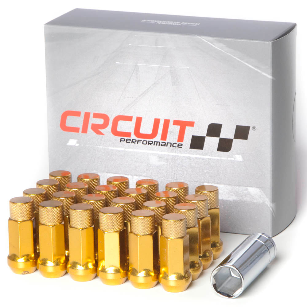 M12x1.25 Forged Steel CP50 Extended Closed End Hex Lug Nuts