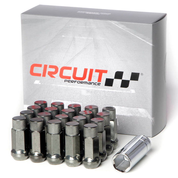 M12x1.25 Forged Steel CP50 Extended Closed End Hex Lug Nuts