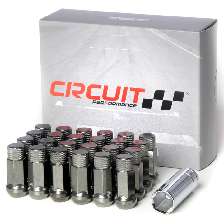M12x1.25 Forged Steel CP50 Extended Closed End Hex Lug Nuts