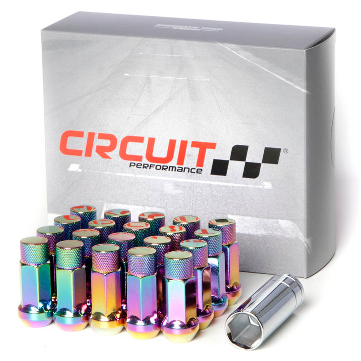 M12x1.25 Forged Steel CP50 Extended Closed End Hex Lug Nuts