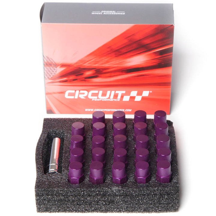 M12x1.25 Forged Steel CP50 Extended Closed End Hex Lug Nuts