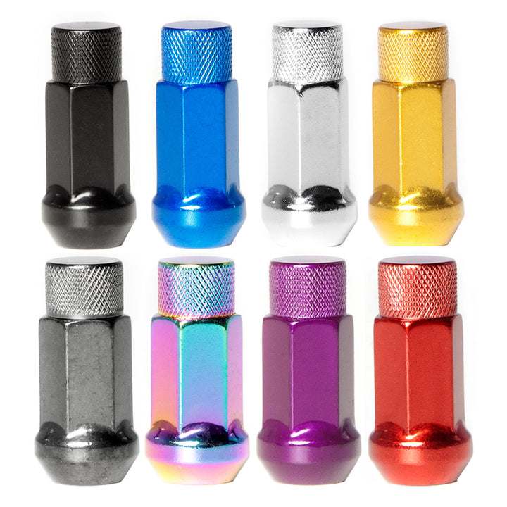 M12x1.25 Forged Steel CP50 Extended Closed End Hex Lug Nuts
