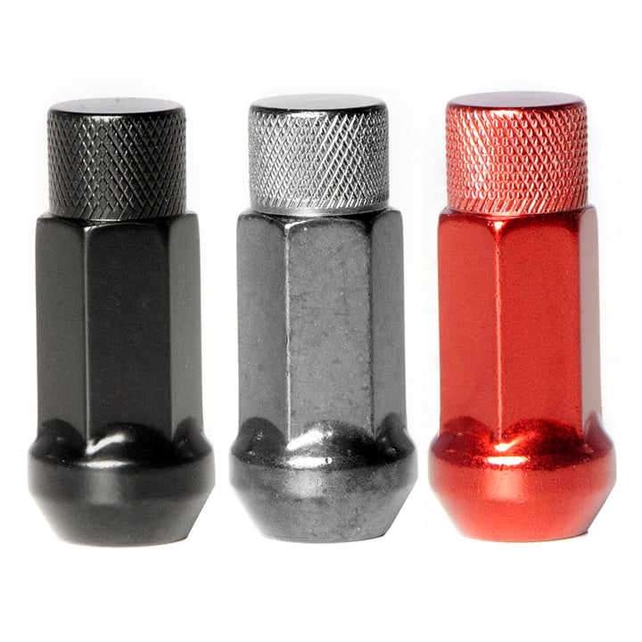 1/2"-20 Forged Steel CP50 Extended Closed End Hex Lug Nuts