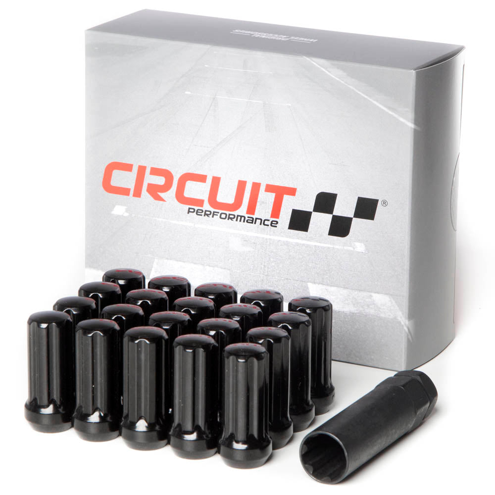 M14x2.0 Forged Steel 7pt Spline Drive Long Lug Nuts