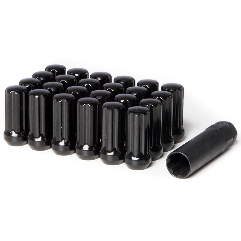 9/16"-18 Forged Steel 7pt Spline Drive Long Lug Nuts