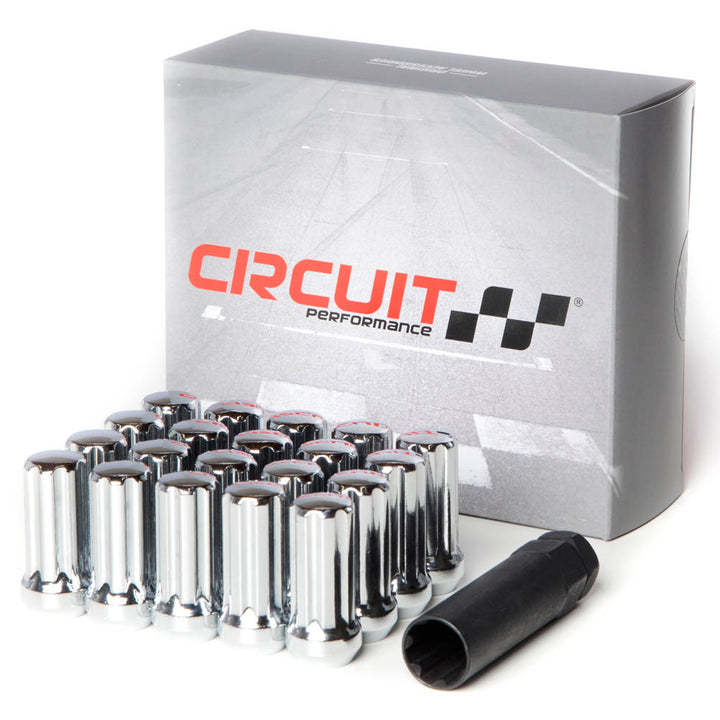 9/16"-18 Forged Steel 7pt Spline Drive Long Lug Nuts