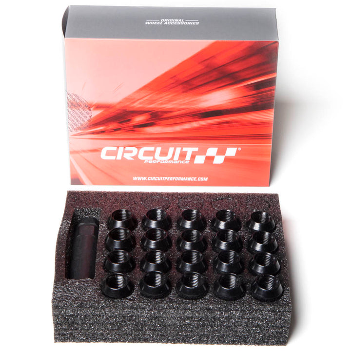 M14x1.5 Forged Steel 7pt Spline Drive Lug Nuts