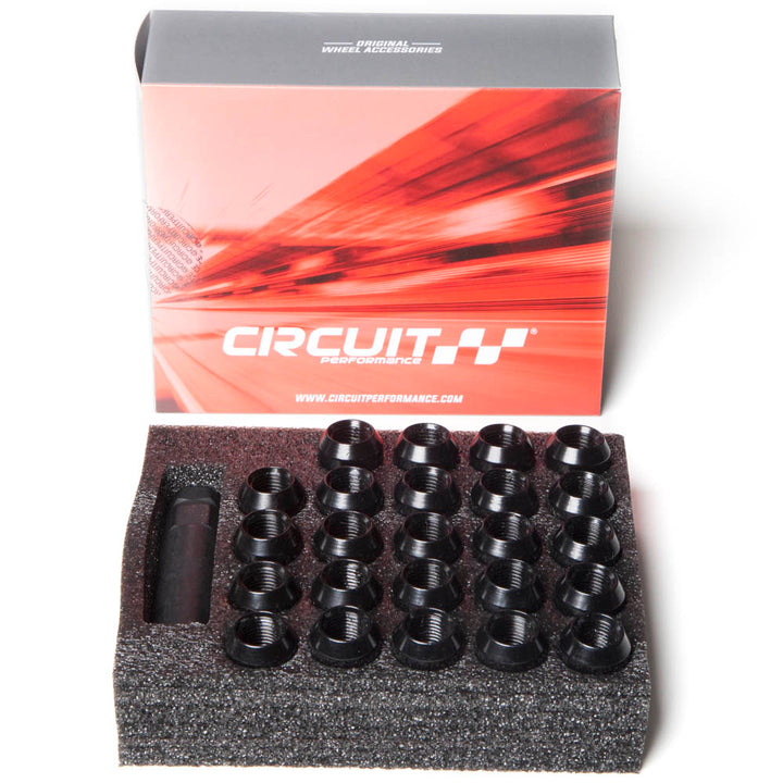 M14x1.5 Forged Steel 7pt Spline Drive Lug Nuts