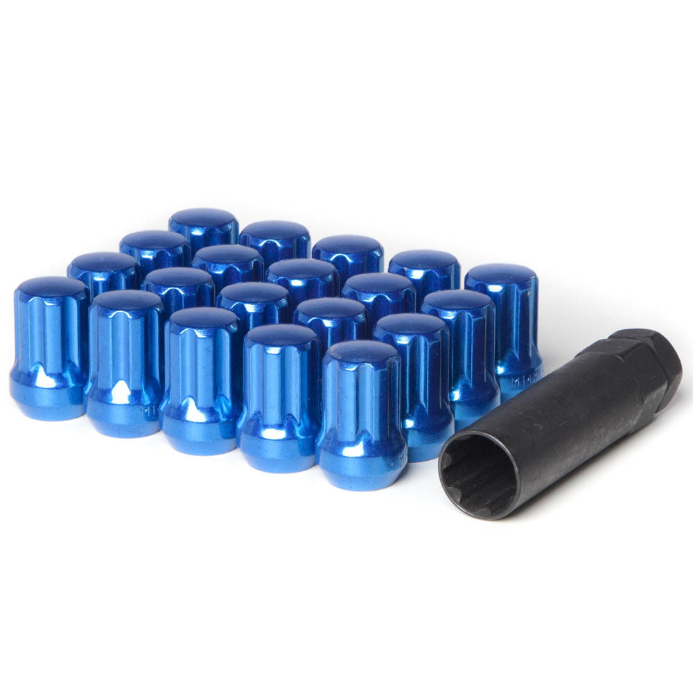M14x1.5 Forged Steel 7pt Spline Drive Lug Nuts