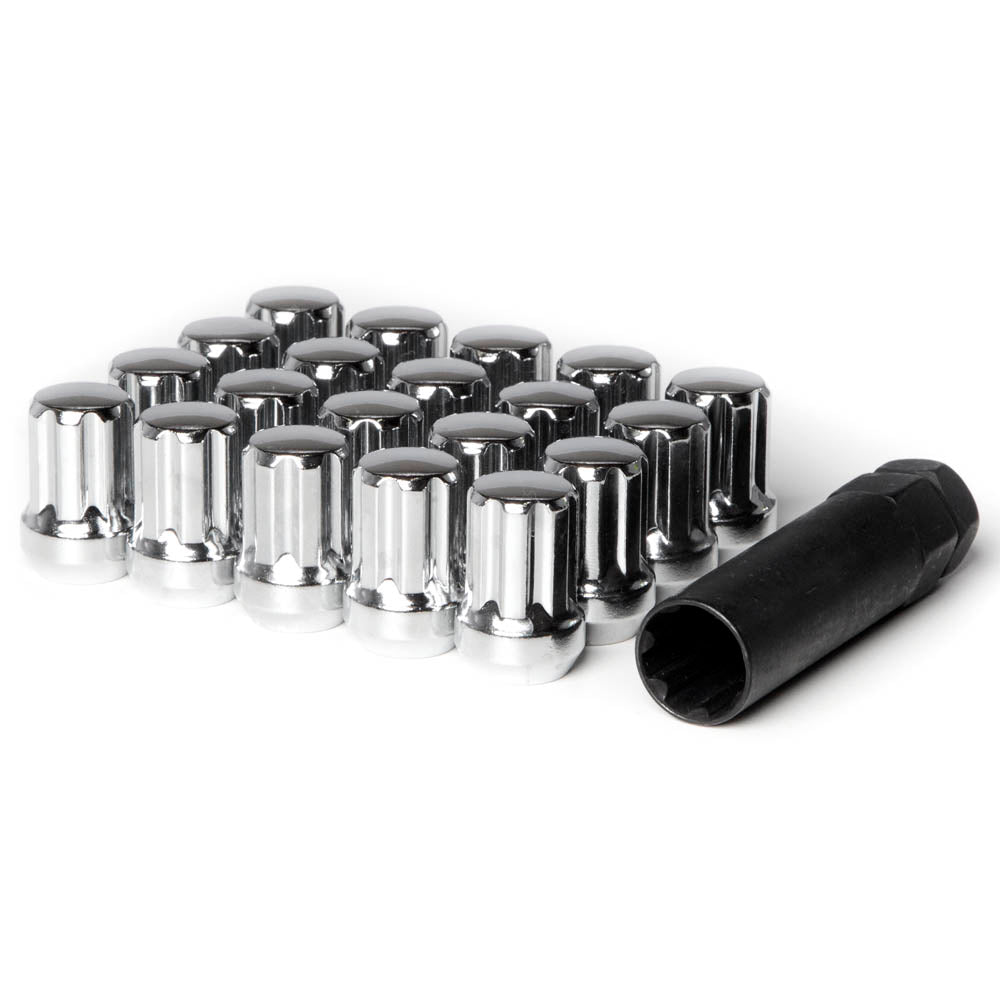 M14x1.5 Forged Steel 7pt Spline Drive Lug Nuts